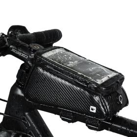 Bike Phone Front Frame Bag Bicycle Bag Waterproof Bike Phone Mount Top Tube Bag Bike Phone Case Holder Accessories Cycling Pouch Compatible Phone Unde