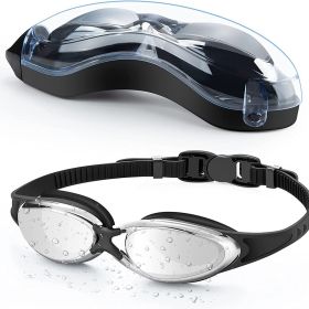 Wide View Swim Goggles; Anti Fog Clear No Leaking UV Protection Swimming Goggles For Women Men Adult