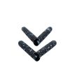 Weiou Professional Shoe Accessories Supplier High Strength Metal Aglets Making Black and White Spotted Metal Head