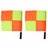 2√óDeluxe Referee Flags Set; Football Rugby Hockey Training Referee Flags