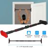 Doorway Pull Up Bar Heavy Duty Body Workout Strength Training Chin Up Bar with Foam Grips Level Meter 881LBS Weight Capacity 2.7FT-4.1FT Adjustable Ho