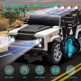 12v7a 30w*2 Four-wheel drive leather seat one button start,forward and backward, high and low speed, music, front light, power display, two doors can