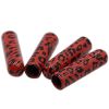 Weiou Manufacturer Fashion Shoe Accessories High Quality Black And Red Round Head Pattern Metal Head Aglets