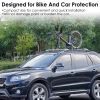 Bike Block Fork Mount Bicycle Mount Carrier Rack for Car Roof Rack Quick Release Fork Block Mount Aluminum Alloy