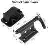 Bike Block Fork Mount Bicycle Mount Carrier Rack for Car Roof Rack Quick Release Fork Block Mount Aluminum Alloy