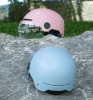 Light weight electric motorcycle helmet. (Electric vehicle occupant helmet)