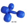 2 Pairs Kids Toy Dumbbell with Sand / Plastic Dumbbell for Morning Exercises