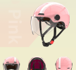 Meds helmet. (Mopeds, electric bicycles, scooters, roller skating and other retro fashion safety helmets)