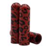 Weiou Manufacturer Fashion Shoe Accessories High Quality Black And Red Round Head Pattern Metal Head Aglets