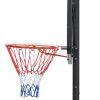 Portable Basketball Hoop Basketball System 4.76-10ft Height Adjustable for Youth Adults LED Basketball Hoop Lights, Colorful lights, Waterproof,Super