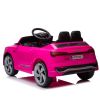 12V Kids Ride On Electric Car w/Parents Remote Control,Licensed Audi SQ8 for Kids,Dual Drive,Suspension,Hanging start,Three speed adjustable Music,Vol