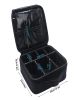 Travel storage makeup bag with large capacity and multifunctional handheld partition makeup box