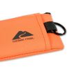 Ozark Trail Floating Foam Adult Wallet and Keychain, Solid Orange