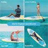 Inflatable Stand Up Paddle Board ‚Äì Simple Deluxe Premium SUP for All Skill Levels, Pink Paddle Boards for Adults & Youth, Blow Up Stand-Up Paddleboa