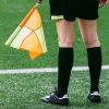 2√óDeluxe Referee Flags Set; Football Rugby Hockey Training Referee Flags