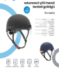 Light weight electric motorcycle helmet. (Electric vehicle occupant helmet)