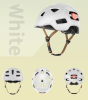 bicycle Bluetooth helmet. (Light mode (flash, tidal), normal mode (flash), automatic brake warning lights, ARGB LED dazzling taillights + left / right