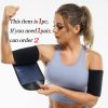 1pc Thin Arm Trimmers (Fit Up To 75kg) For Women; Sauna Sweat Arm Shaper Bands