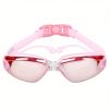 One-piece Earplugs Waterproof And Fog-proof; High-definition Myopia Adult Swimming Glasses; Swimming Goggles And Swimming Supplies.