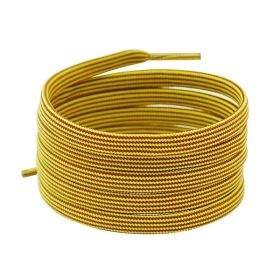 Weiou Manufacturer Top Seller Drop-Shipping Huaraches Yellow-Brown polyesters shoelaces with plastic tips (Color: #111	Yellow-Brown, Length: 200CM)