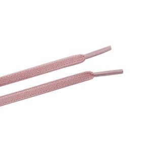 Weiou Manufacturer High Quality Polyester Yarn 2 Color Available Elastic Spring Shoelaces For Shoes (Color: #2626	pink colour, Length: 80CM)