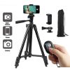 NA-3120 Phone Tripod Stand 40inch Universal Photography for Gopro iPhone Samsung Xiaomi Huawei Phone Aluminum Travel Tripode Par