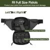 Tactical Fanny Pack For Men Concealed Carry Bag Military Waist Bag Traveling Waist Pouch with Adjustable Strap Quick Release for Camping Hiking