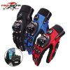 1 Pair Riding Tribe Touch Screen Motorcycle Gloves, Full Finger Hard Knuckle Safety Gloves Motos Luvas Motocross Protective Gear Racing Gloves