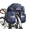 Bike Bag Bike Pannier Bag Set, for Bicycle Cargo Rack Saddle Bag Shoulder Bag Laptop Pannier Rack Bicycle Bag Professional Cycling Accessories Luggage