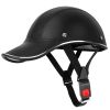 Safety Bicycle Helmet Adjustable Windproof Bike Helmet Sunshade Baseball Cap Anti UV Cycling Motorcycle Hat Leather Helmet