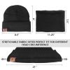 OZERO Winter Beanie Daily Hat - Thermal Polar Fleece Ski Stocking Skull Cap for Men and Women Set