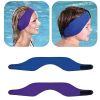 1Pc Swimming Headband Adjustable For Kids & Adults; Swimmers Headband Ear Band Waterproof Ear Protection Band