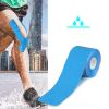 Kinesiology Tape Athletic Recovery Elastic Tape Kneepad Muscle Pain Relief Knee Pads Support For Gym Fitness Bandage